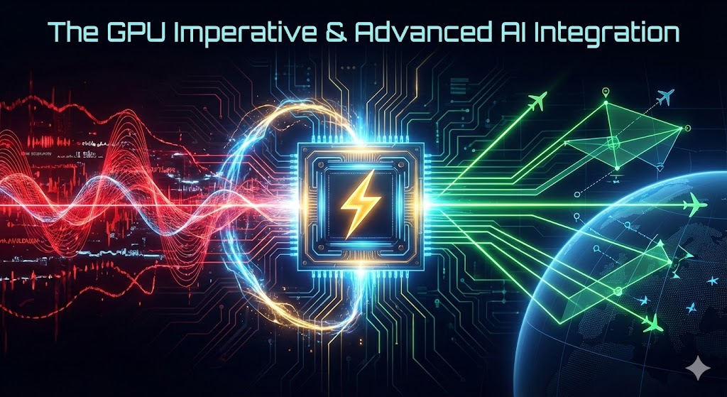 Futuristic technology and ai integration.