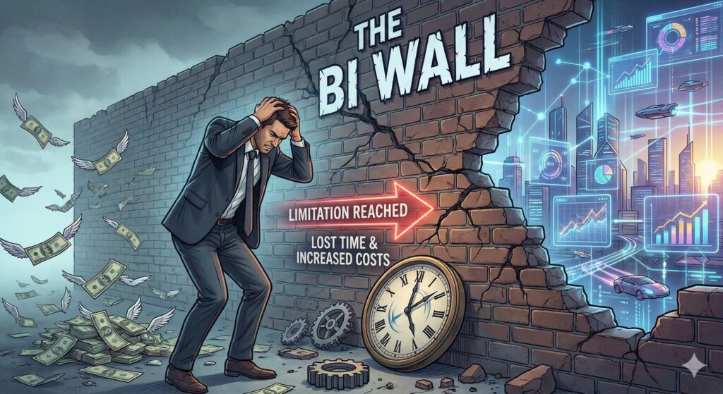 Business intelligence challenges and frustrations.