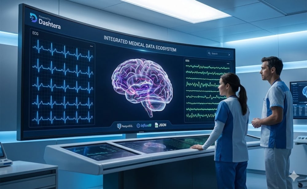 Medical data analysis in high-tech environment.